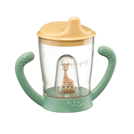 Gift Set - Sophie de giraf en lekvrije beker met mascotte koop je bij Babywinkel