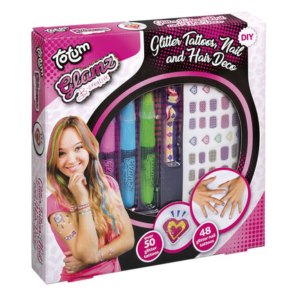 Totum Knutselpakket Glamz Nagel/ Tatoeagesset koop je bij Babywinkel