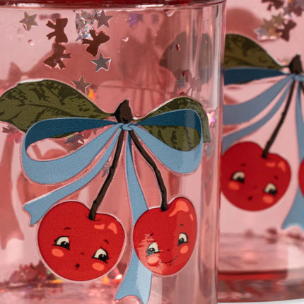 Glitter Bekers Cherry Bow 2st koop je bij Babywinkel