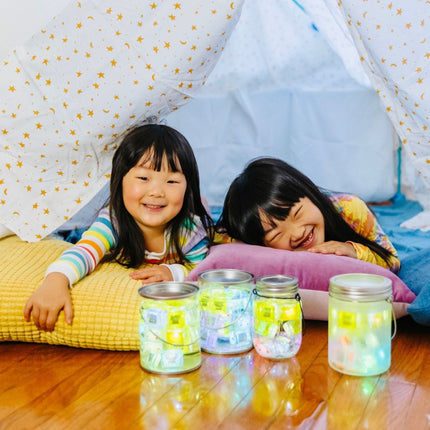 Glopals Badspeelgoed Light Cubes Sammy 4St koop je bij Babywinkel