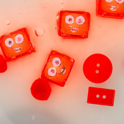 Glopals Badspeelgoed Light Cubes Sammy 4St koop je bij Babywinkel
