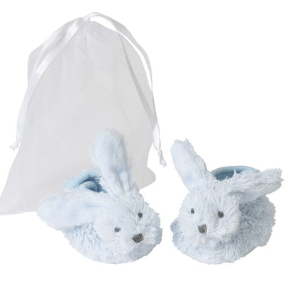 Happy Horse Babyslofjes Konijn Richie In Organza Tas Blue 10cm koop je bij Babywinkel