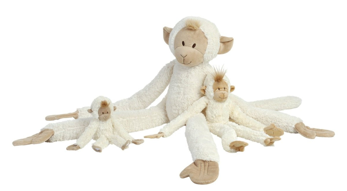 Happy Horse Knuffel Hangende Aap White 84cm koop je bij Babywinkel