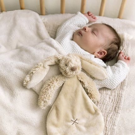 Happy Horse Knuffeldoekje Konijn Richie Beige 25cm koop je bij Babywinkel