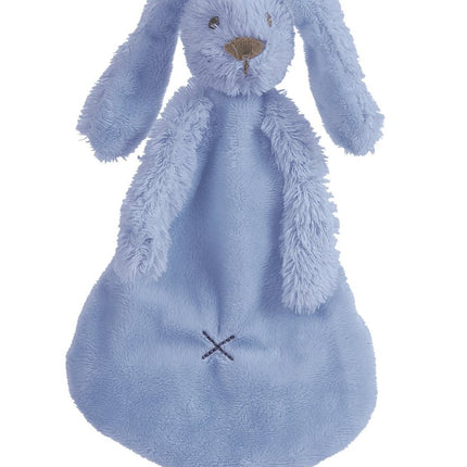 Happy Horse Knuffeldoekje Konijn Richie Deep Blue 25cm koop je bij Babywinkel