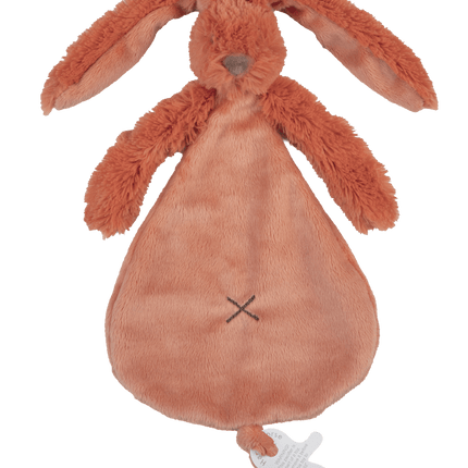 Happy Horse Knuffeldoekje Konijn Richie Oranje 25cm koop je bij Babywinkel