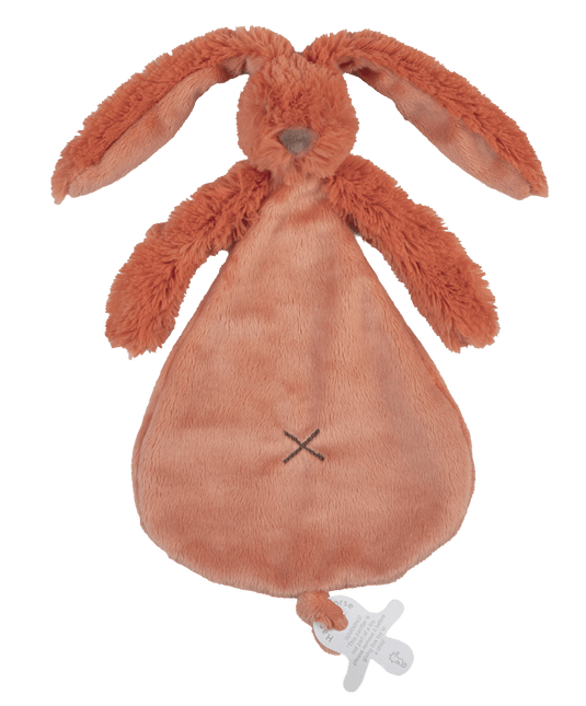 Happy Horse Knuffeldoekje Konijn Richie Oranje 25cm koop je bij Babywinkel