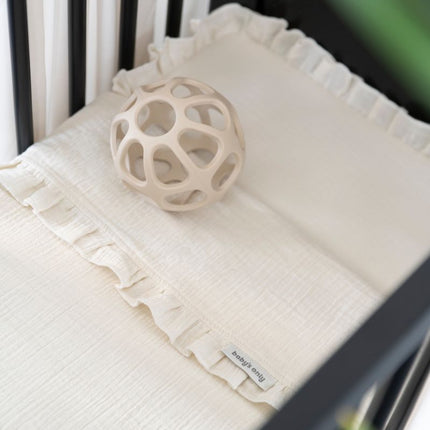 Baby's Only Hoeslaken Wieg Calm Warm Linen 40X80 Cm koop je bij Babywinkel