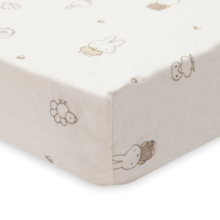 Hoeslaken - Jersey - Nijntje Family Farm 60x120 cm koop je bij Babywinkel