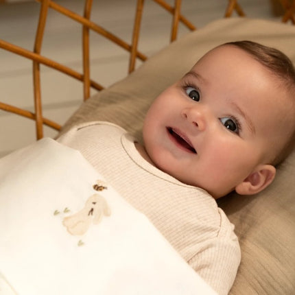 Little Dutch Hoeslaken Ledikant Pure Soft Beige koop je bij Babywinkel