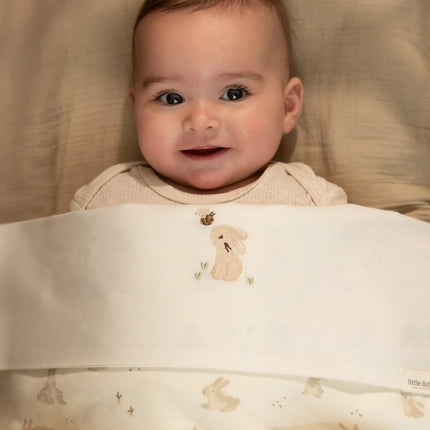 Little Dutch Hoeslaken Ledikant Pure Soft Beige koop je bij Babywinkel