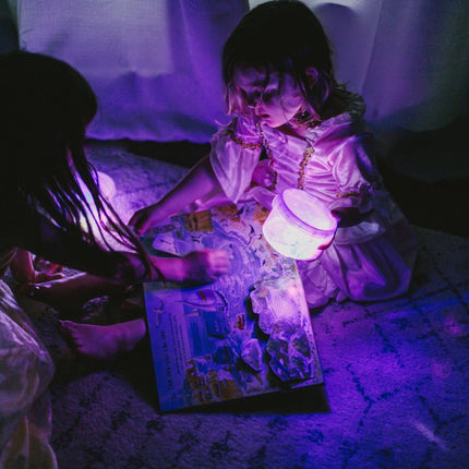 Glopals Badspeelgoed Sensorisch Light - Up Poppetje en Cubes Lumi koop je bij Babywinkel