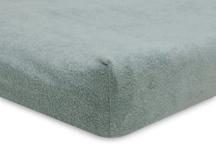 Jollein Aankleedkussenhoes Badstof 50X70Cm Sea Green 2St koop je bij Babywinkel