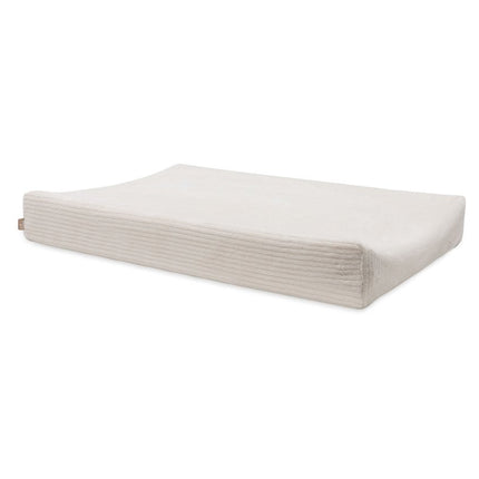 Jollein Aankleedkussenhoes Cloudy Rib/ Oatmeal 50X70Cm koop je bij Babywinkel