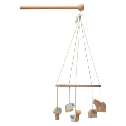 Jollein Baby Mobiel Hout Farm koop je bij Babywinkel