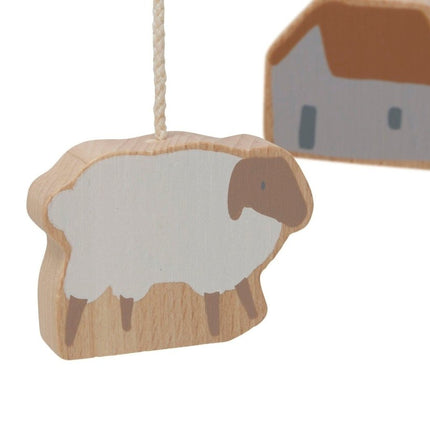 Jollein Baby Mobiel Hout Farm koop je bij Babywinkel