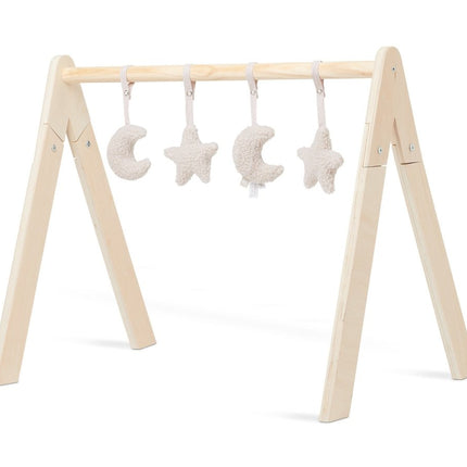 Jollein Babygym Speeltjes Moon Nougat 4st koop je bij Babywinkel