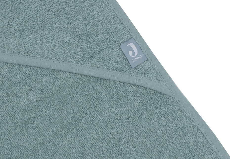 Jollein Badcape Baby Sea Green 100X100Cm koop je bij Babywinkel