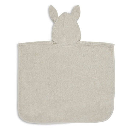 Jollein Badponcho Met Oren Nougat koop je bij Babywinkel