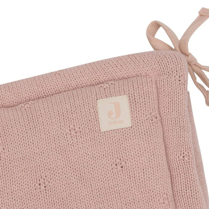 Jollein Boxbumper Cosy Knit Wild Rose 180 X 30 Cm koop je bij Babywinkel