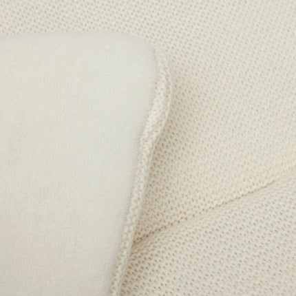 Jollein Boxkleed Basic Knit Ivory 75x95cm koop je bij Babywinkel