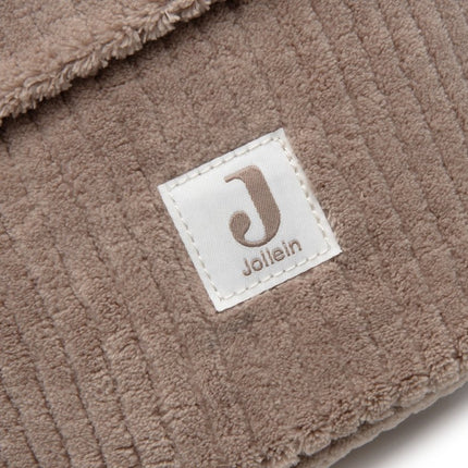 Jollein Commodemandje Cloudy Rib Milky Coffee 18Cm koop je bij Babywinkel