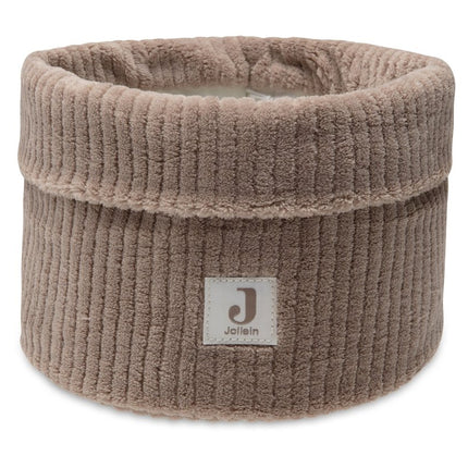 Jollein Commodemandje Cloudy Rib Milky Coffee 18Cm koop je bij Babywinkel