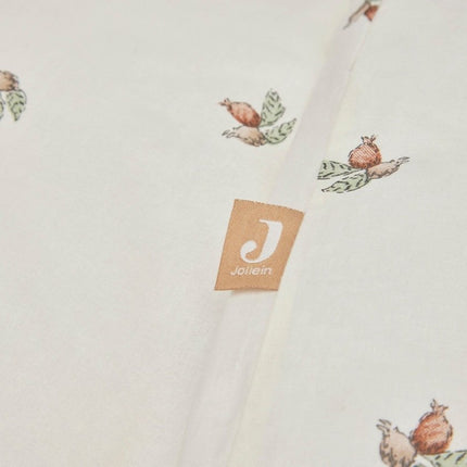 Jollein Dekbedovertrek Met Sloop Rosehip 100x140cm koop je bij Babywinkel
