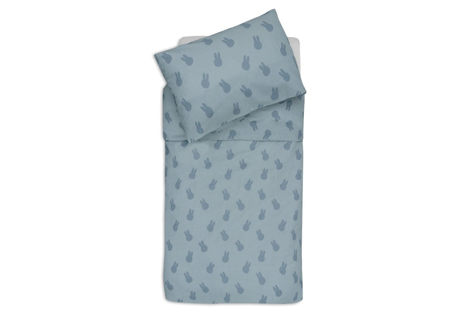 Jollein Dekbedovertrek Peuter Miffy Shadow Sea Green 100 X 140 Cm koop je bij Babywinkel