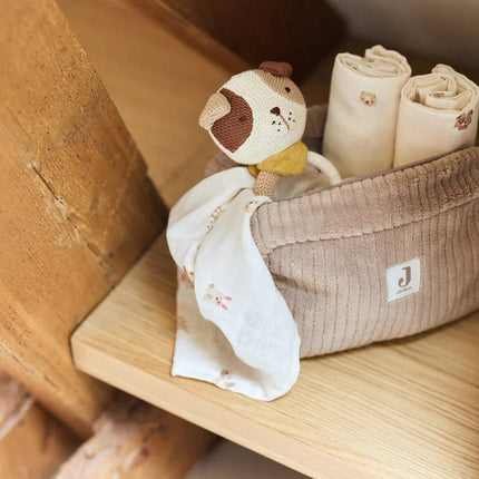 Jollein Etui Coudy Rib/ Milky Coffee koop je bij Babywinkel