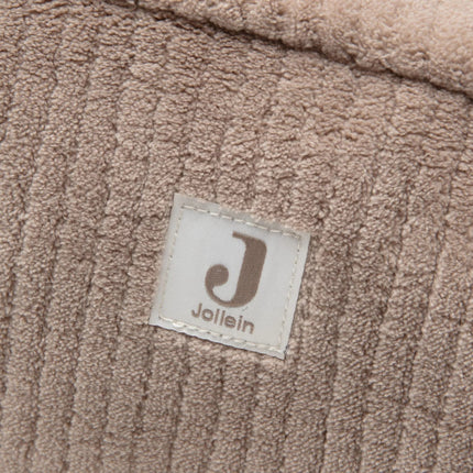 Jollein Etui Coudy Rib/ Milky Coffee koop je bij Babywinkel