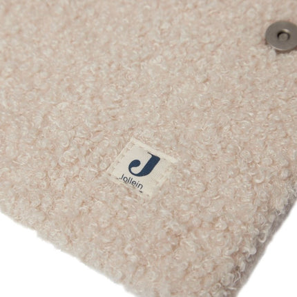 Jollein Groeiboekje Hoes Boucle Naturel koop je bij Babywinkel