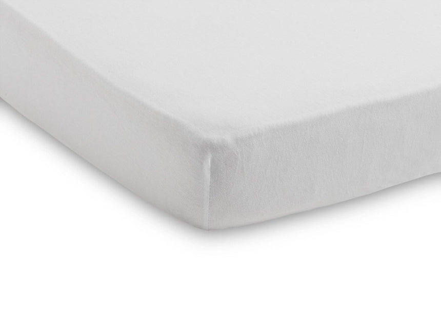 Jollein Hoeslaken Jersey Wit 40x90cm koop je bij Babywinkel