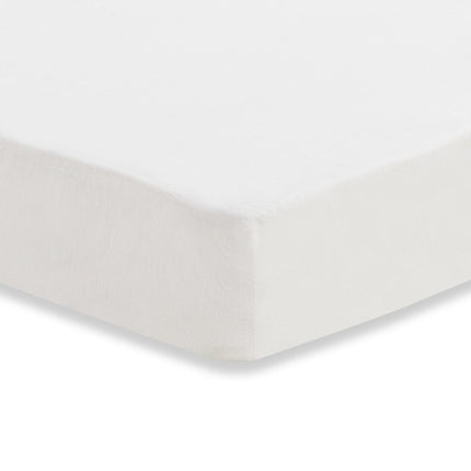 Jollein Hoeslaken Katoen Wit 70x140cm koop je bij Babywinkel