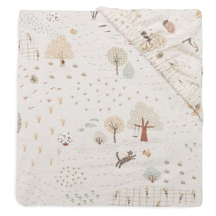 Jollein Hoeslaken Peuter Tiny Park 75X140Cm koop je bij Babywinkel