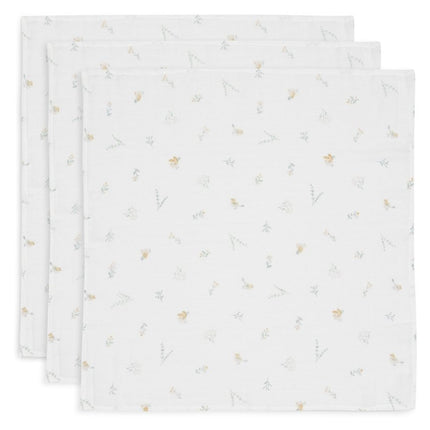 Jollein Hydrofiele Doek Lovely Birds 70 X 70 Xm 3St koop je bij Babywinkel