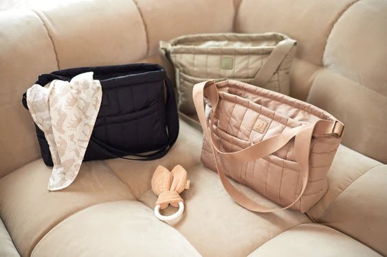 Jollein Luiertas Organizer Puffed Black koop je bij Babywinkel