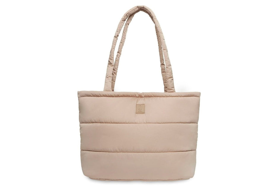 Jollein Luiertas Puffed Bag Biscuit koop je bij Babywinkel
