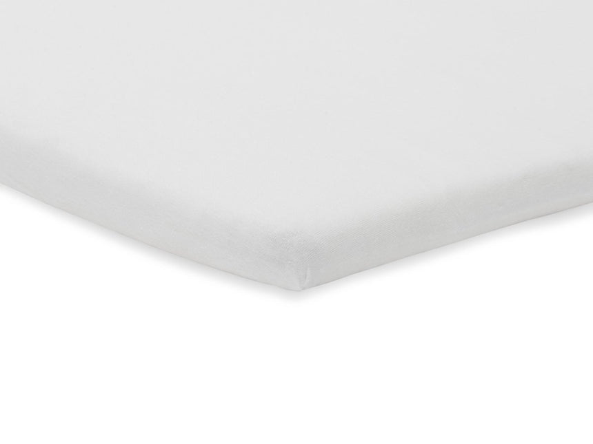 Jollein Molton Hoeslaken Wit 40x90cm 2st koop je bij Babywinkel