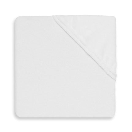 Jollein Molton Hoeslaken Wit 40x90cm koop je bij Babywinkel