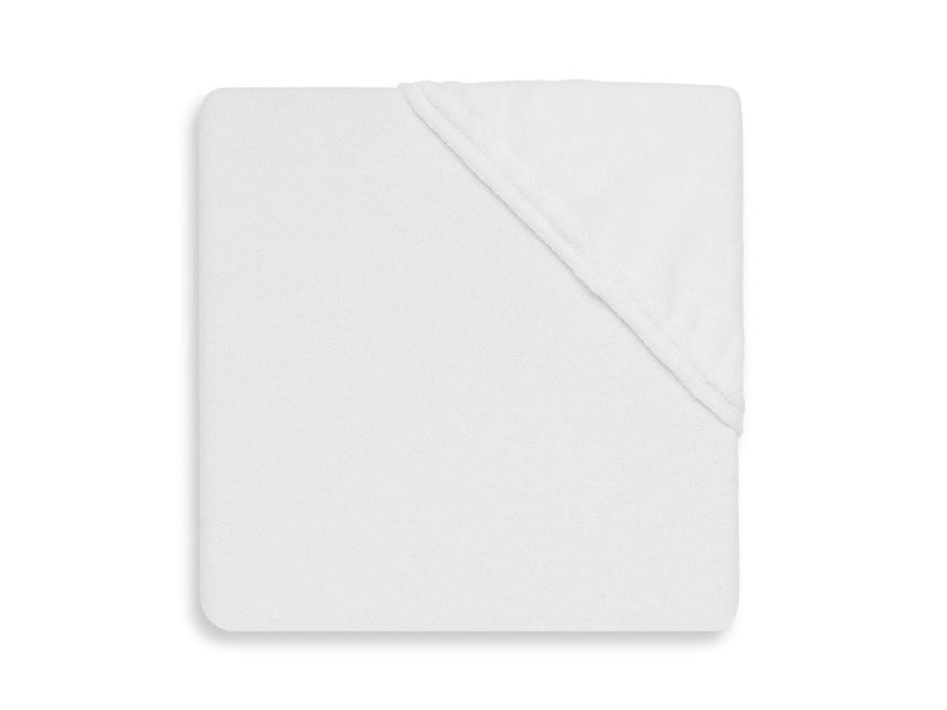 Jollein Molton Hoeslaken Wit 60x120cm koop je bij Babywinkel