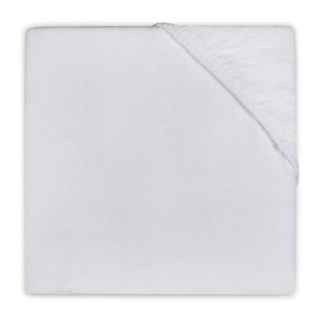 Jollein Molton Hoeslaken Wit 70x140cm koop je bij Babywinkel