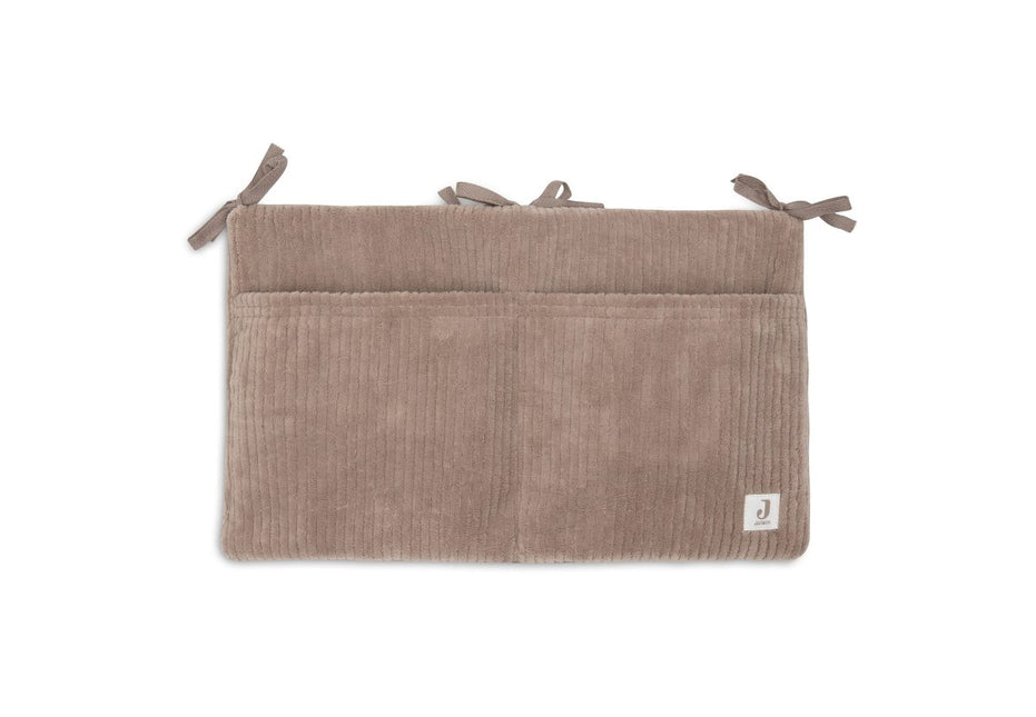 Jollein Opbergzak Cloudt Rib/ Milky Coffee koop je bij Babywinkel