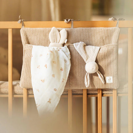 Jollein Opbergzak Cloudy Rib Oatmeal 49Cm koop je bij Babywinkel