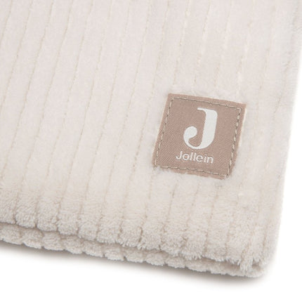 Jollein Opbergzak Cloudy Rib Oatmeal 49Cm koop je bij Babywinkel