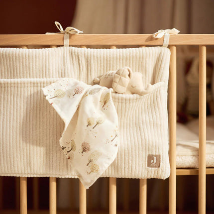 Jollein Opbergzak Cloudy Rib Oatmeal 49Cm koop je bij Babywinkel