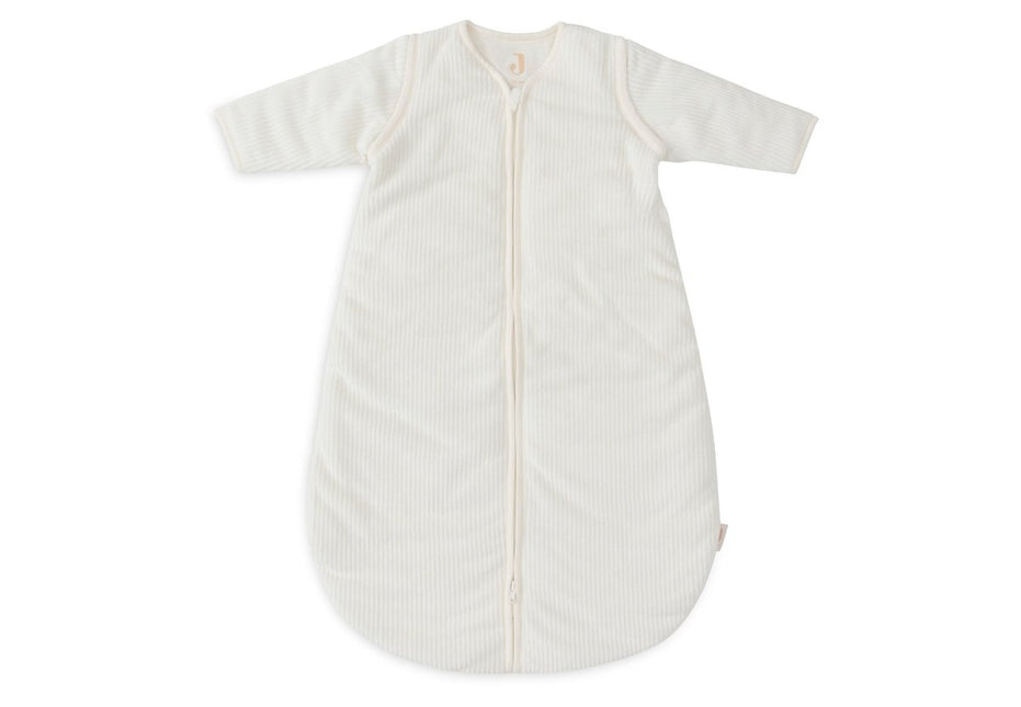 Jollein Slaapzak Baby Met Afritsbare Mouw Rond Rib Ivory koop je bij Babywinkel