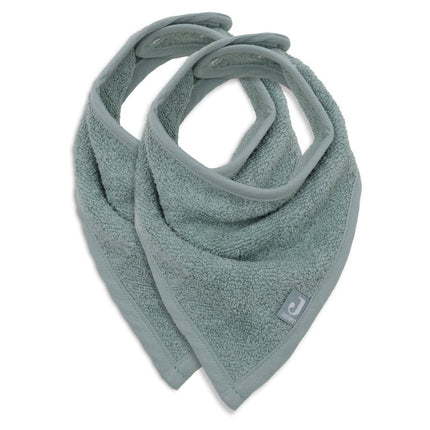 Jollein Slabbetje Bandana Sea Green 2St koop je bij Babywinkel