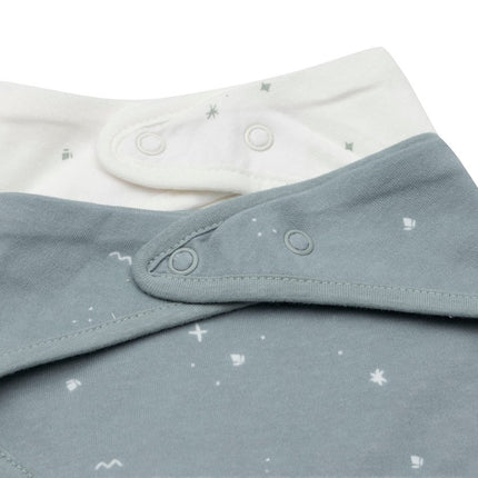 Jollein Slabbetje Bandana Twinkling Sea Green 2St koop je bij Babywinkel