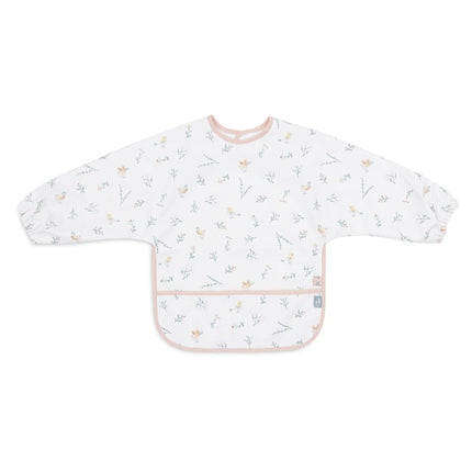 Jollein Slabbetje Lovely Birds Met Mouwen koop je bij Babywinkel